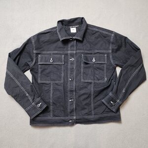 Vans “In the Know“ black Denim Trucker jacket - medium